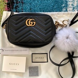 Gucci camera crossbody bag mini black